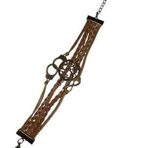14-Braided Brown Freedom Bracelet